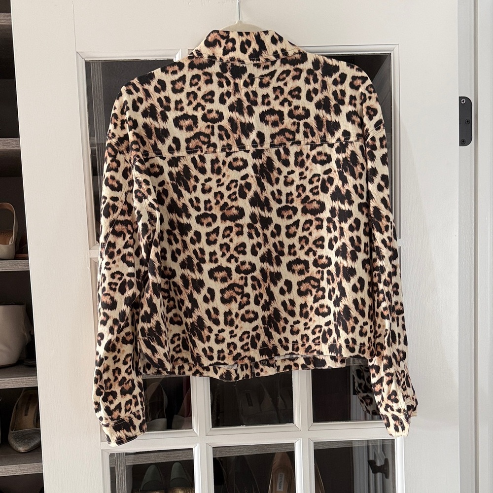 Zara Women's Animal Print Jacket Size M - Picture 4 of 4